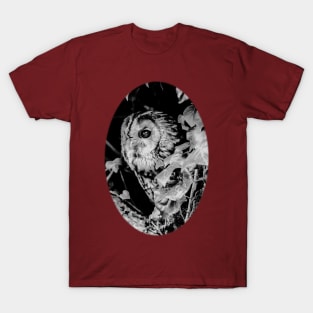 Peeping Tawny Owl T-Shirt